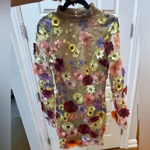 Folklore Era flower dress NWOT size S